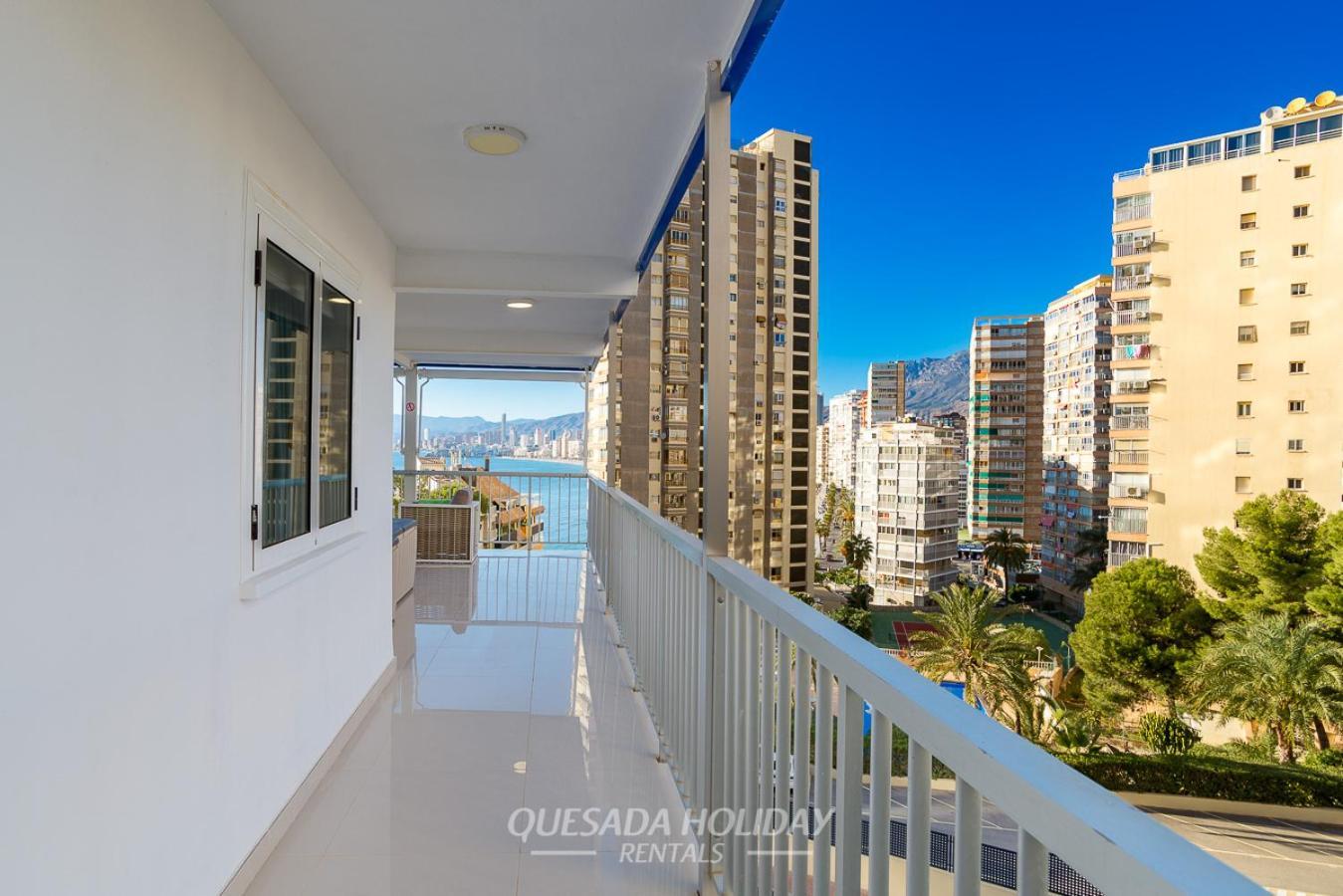 La Perla Benidorm Apartment Seaview & Pool Levante Beach Экстерьер фото