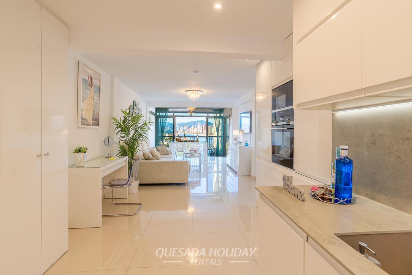La Perla Benidorm Apartment Seaview & Pool Levante Beach Экстерьер фото