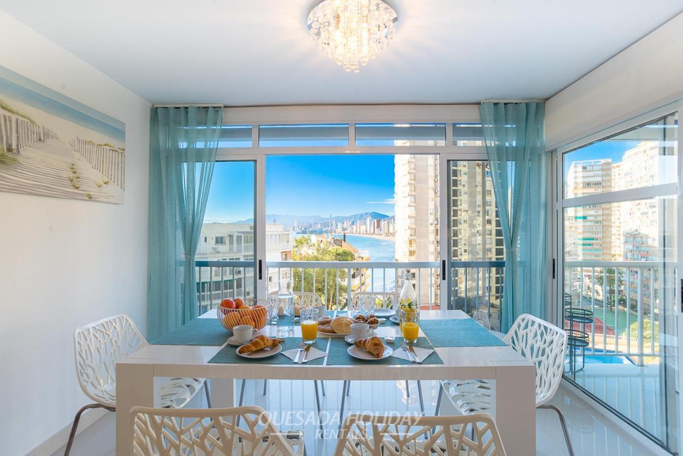 La Perla Benidorm Apartment Seaview & Pool Levante Beach Экстерьер фото