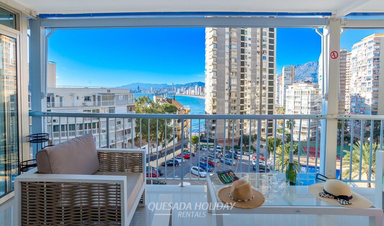 La Perla Benidorm Apartment Seaview & Pool Levante Beach Экстерьер фото