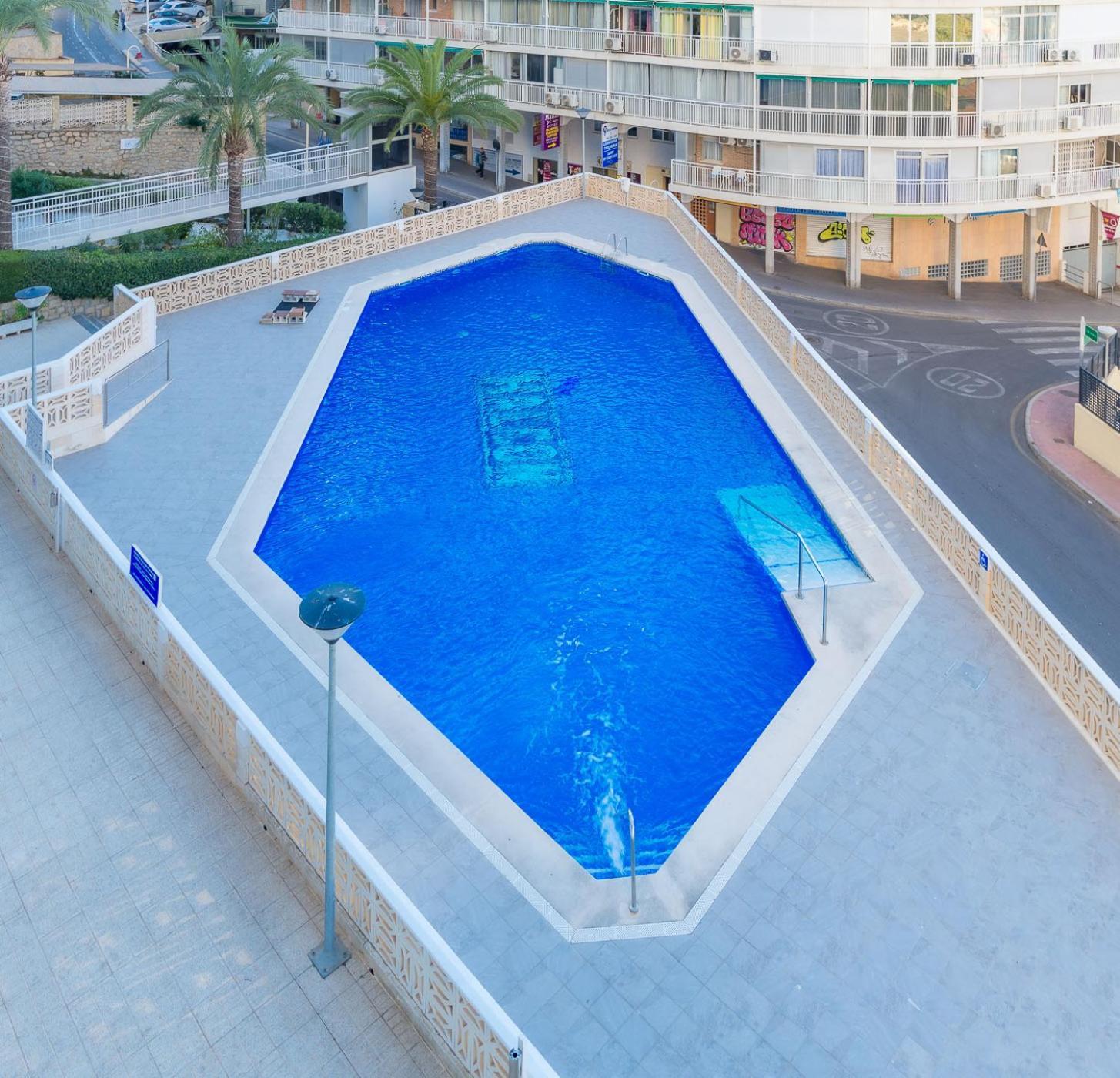 La Perla Benidorm Apartment Seaview & Pool Levante Beach Экстерьер фото